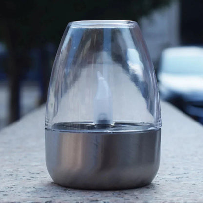 Outdoor Solar Powered LED Candle Lamp