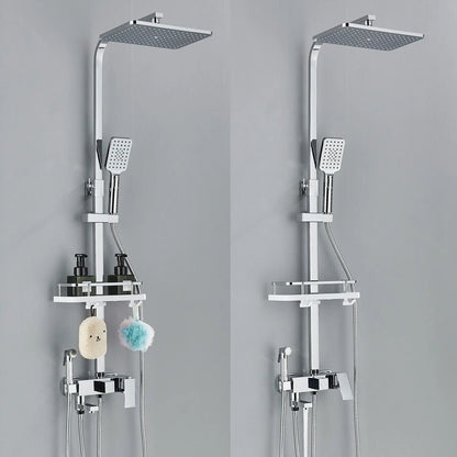 Premium Rain Shower Head Set with 4 Spray Modes