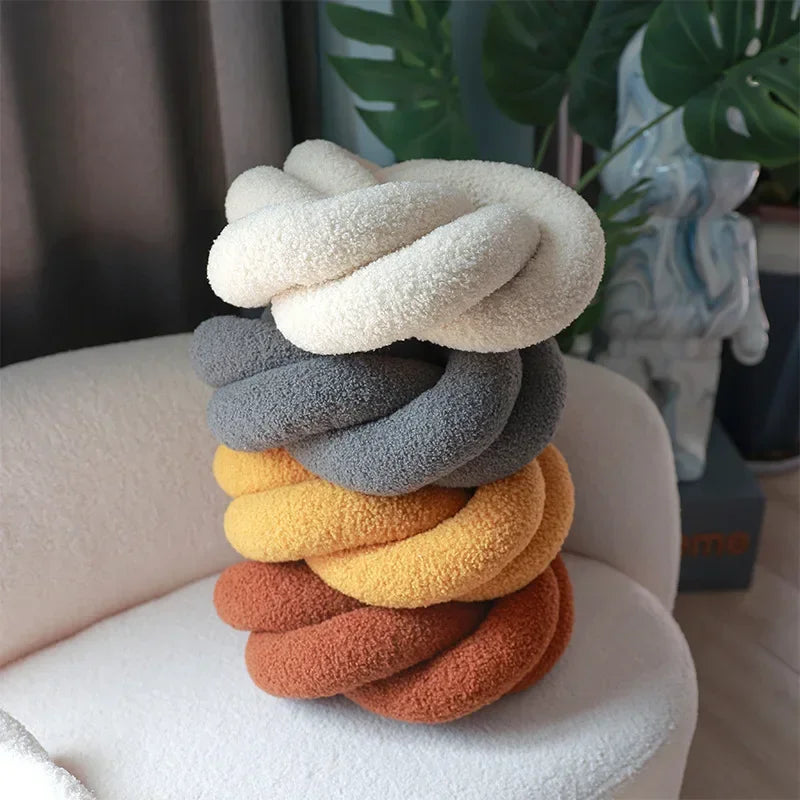 Soft Chunky Textured Throw Pillow