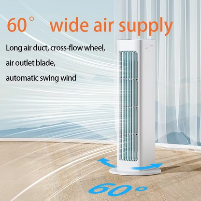 Silent Wall Mount Fan - Compact Powerful Air Circulator