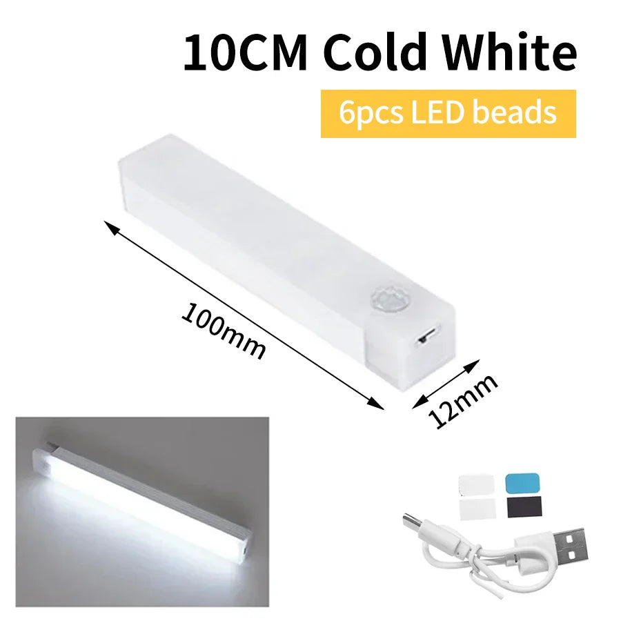 Motion Activated LED Night Light with Magnetic Base