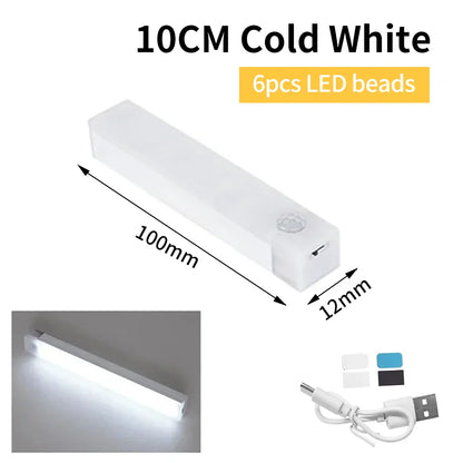 Motion Activated LED Night Light with Magnetic Base
