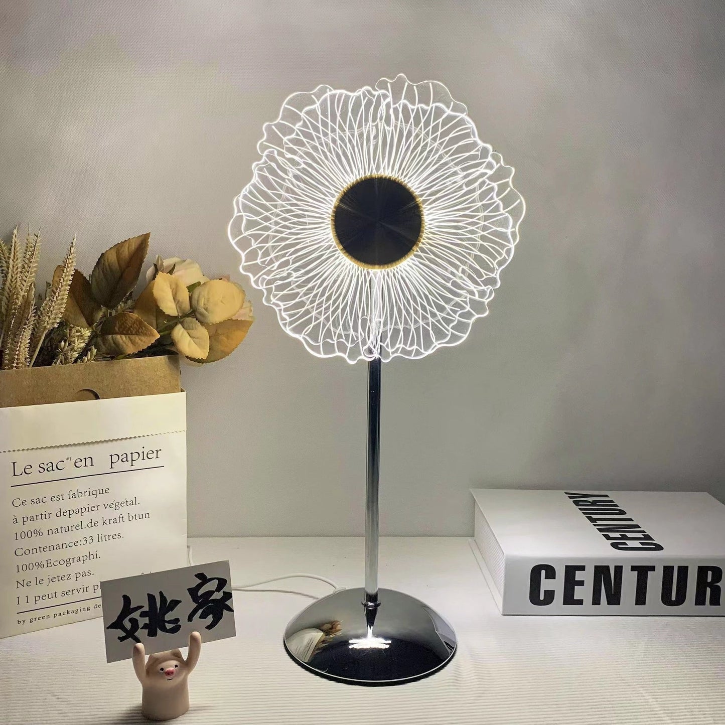 Colorful Rainbow Desk Table Lamp