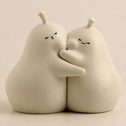 Cuddly Pear Shape Book Ends