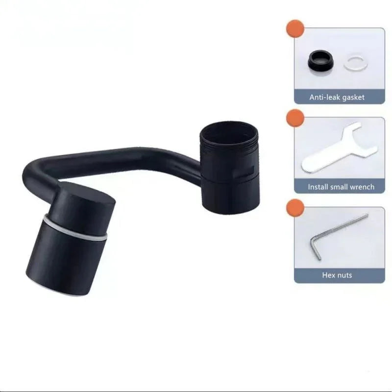 Adjustable 360 Degree Faucet Extender Spray Head