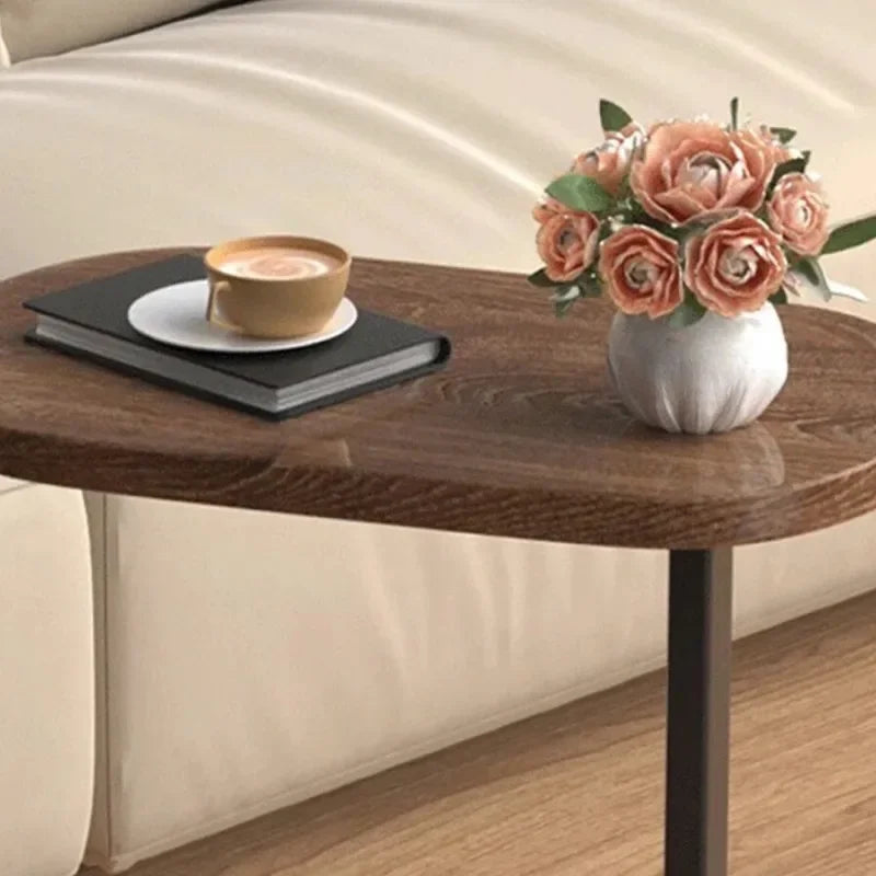 Space Saving Small End Table Modern Sleek Design