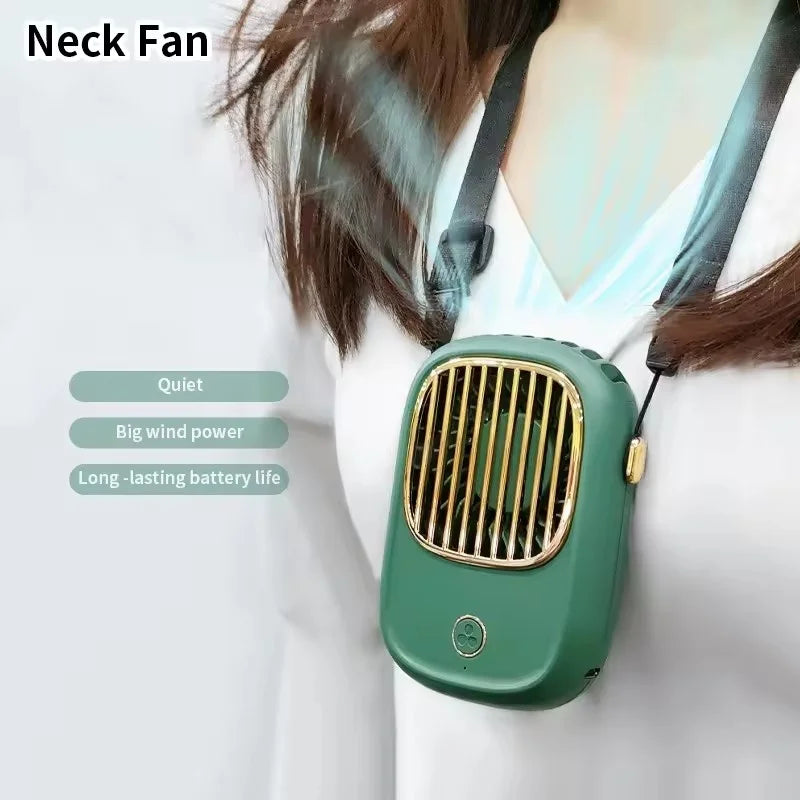 Compact Personal Neck Cooler Fan