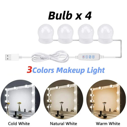 Pro Makeup LED Light Kit with 10 Dimmable Lamps - Befez