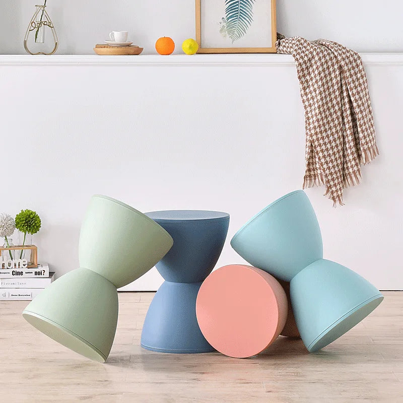 Simple Plastic End Table