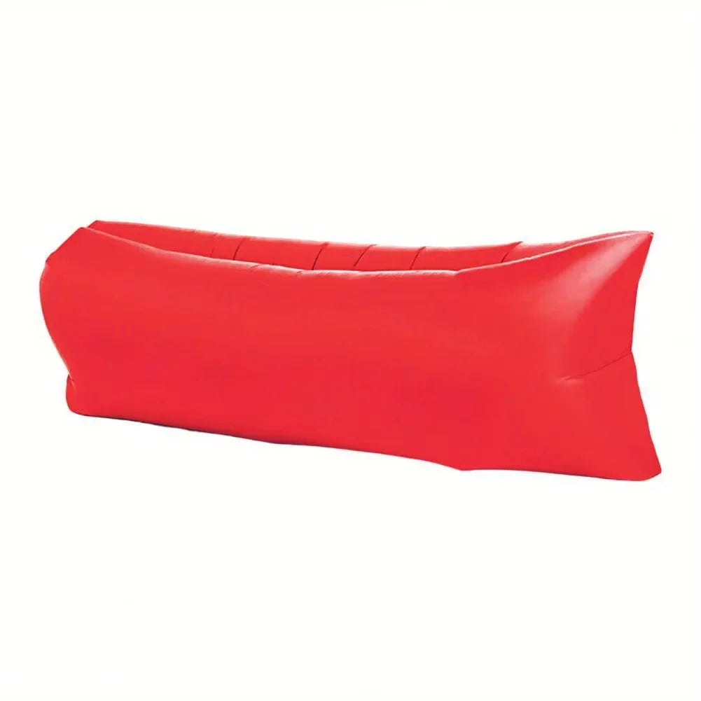 Comfortable Outdoor Inflatable Sofa with Headrest & Carry Bag