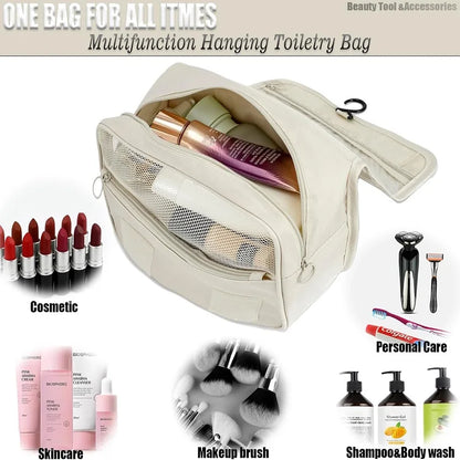Waterproof Travel Toiletry Organizer Bag with Pockets