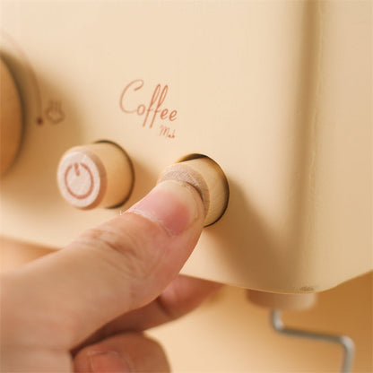Fun Wooden Coffee Maker Playset for Kids