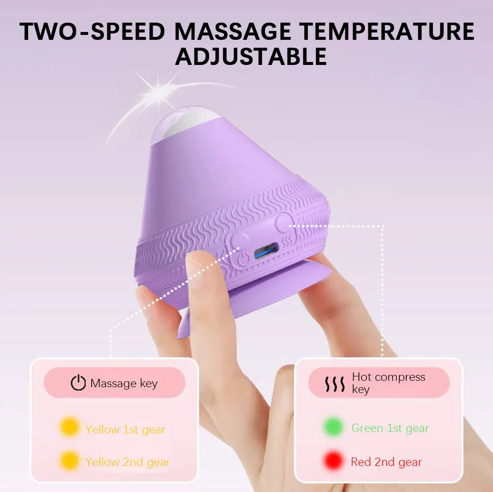 Relaxing Heat Massage Ball with Vibration Therapy