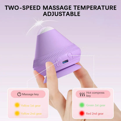 Relaxing Heat Massage Ball with Vibration Therapy