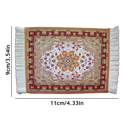 Small Vintage Rug Drink Coaster