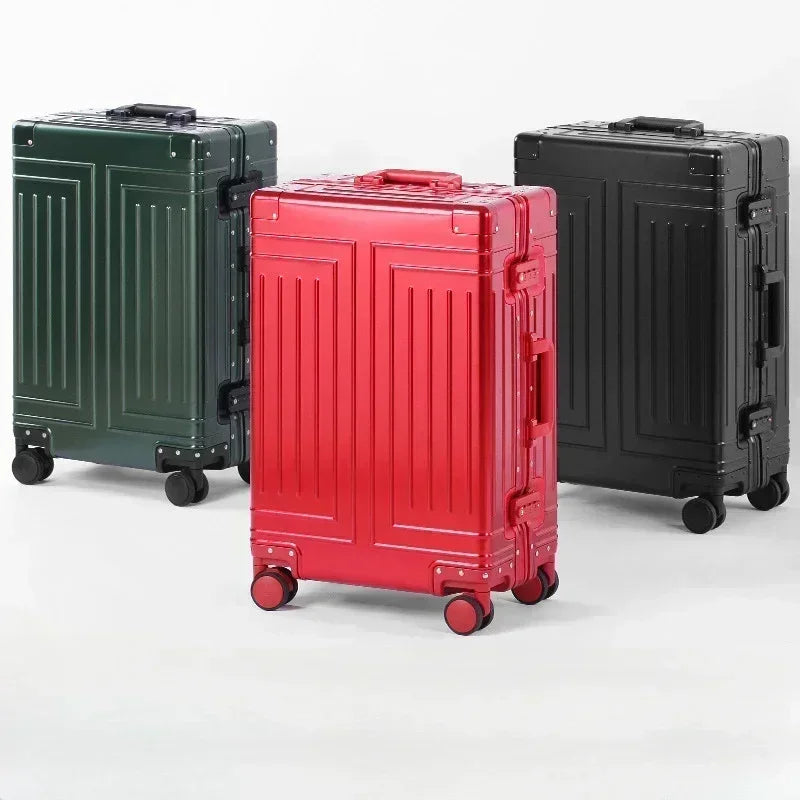 Durable Aluminum Frame Luggage Set