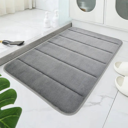 Soft Coral Anti-Slip Bathroom Mat