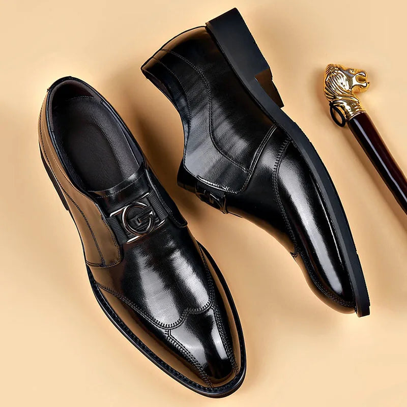 Classic Men's Leather Dress Shoes