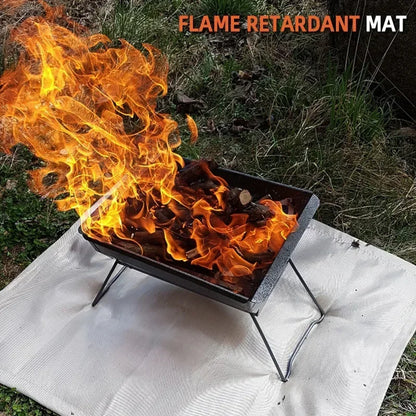 Flameproof Outdoor Camping Mat | Fire Resistant & Durable