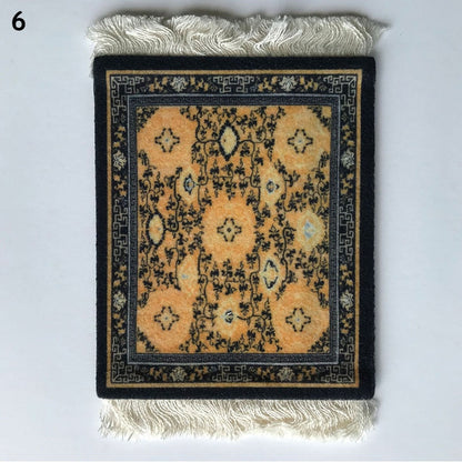 Small Vintage Rug Drink Coaster