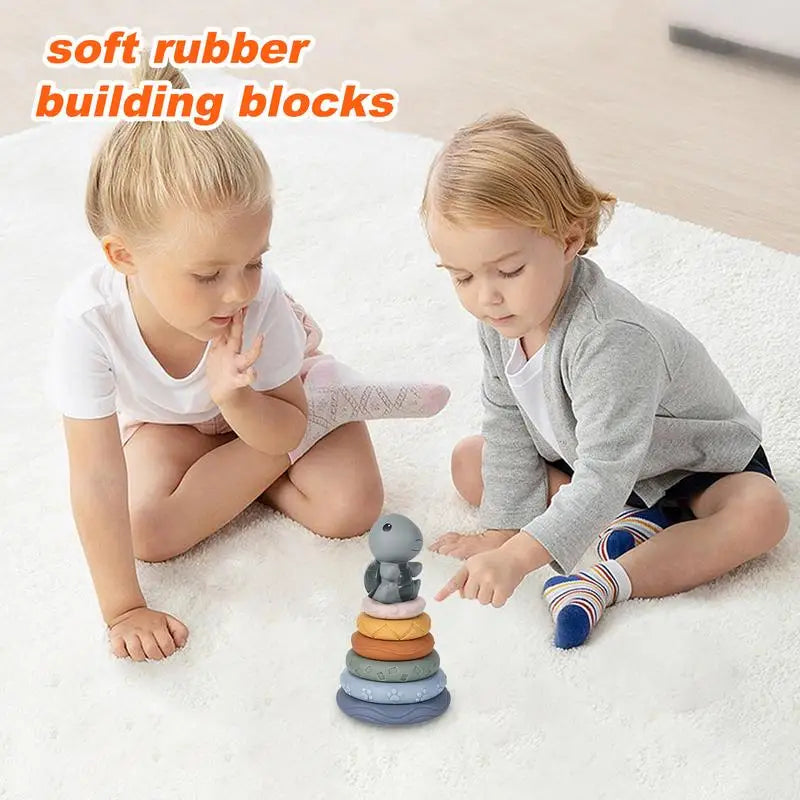 Soft Baby Stacking Toy Rings