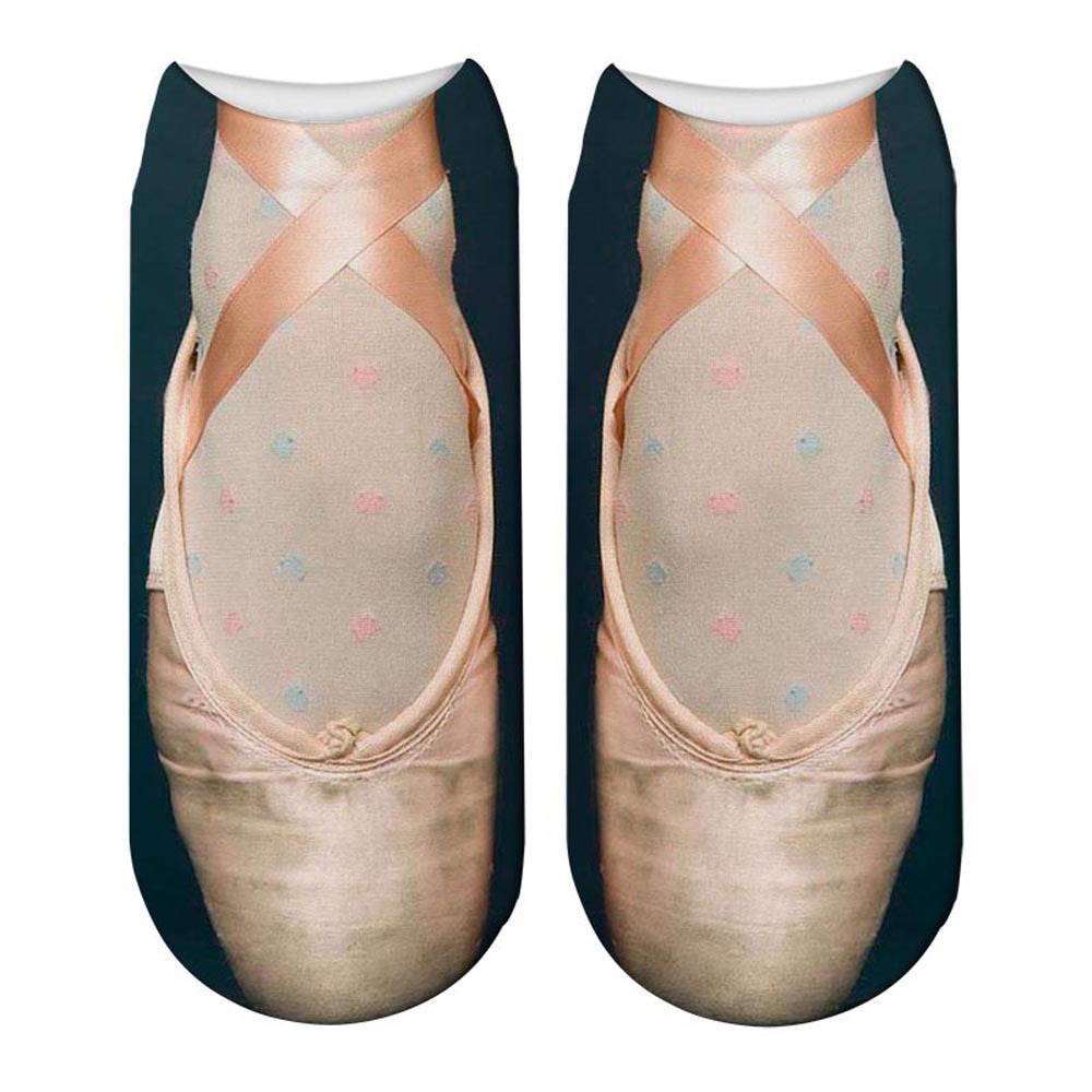 Quirky 3D Novelty Low Cut Ankle Socks