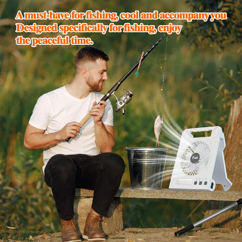 VenturioX Portable Solar Fan Kit