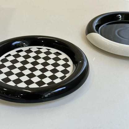 Simple White Ceramic Plates
