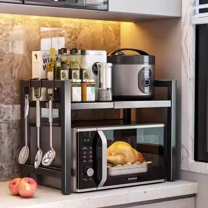 Space Saving Stainless Steel Folding Kitchen Rack