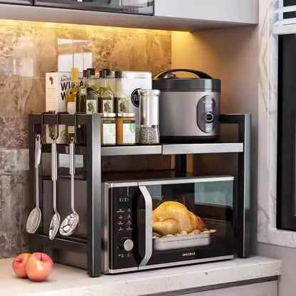 Space Saving Stainless Steel Folding Kitchen Rack