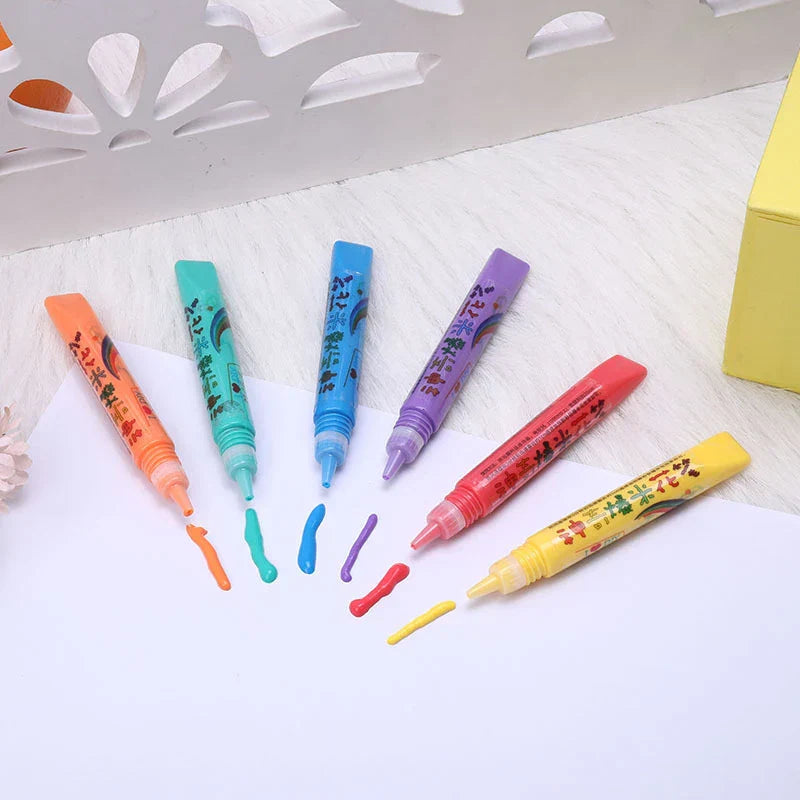 Vibrant 3D Art Pens (2 Sets)