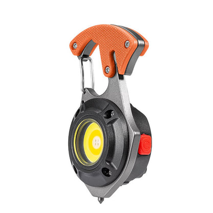 Compact Multi Tool LED Keychain Flashlight