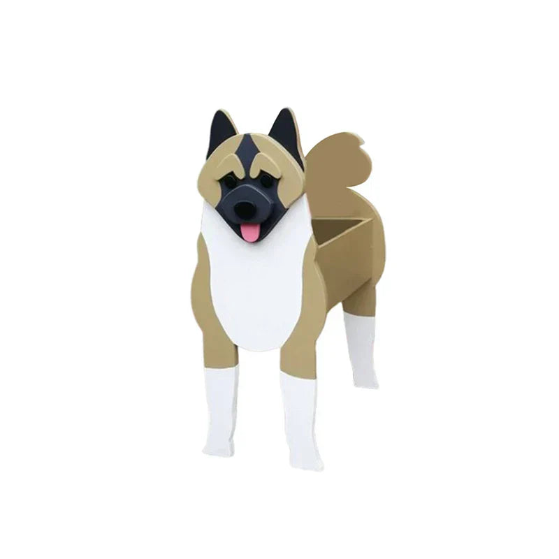 Cute Dog Planter - Adorable Pet Flower Pot