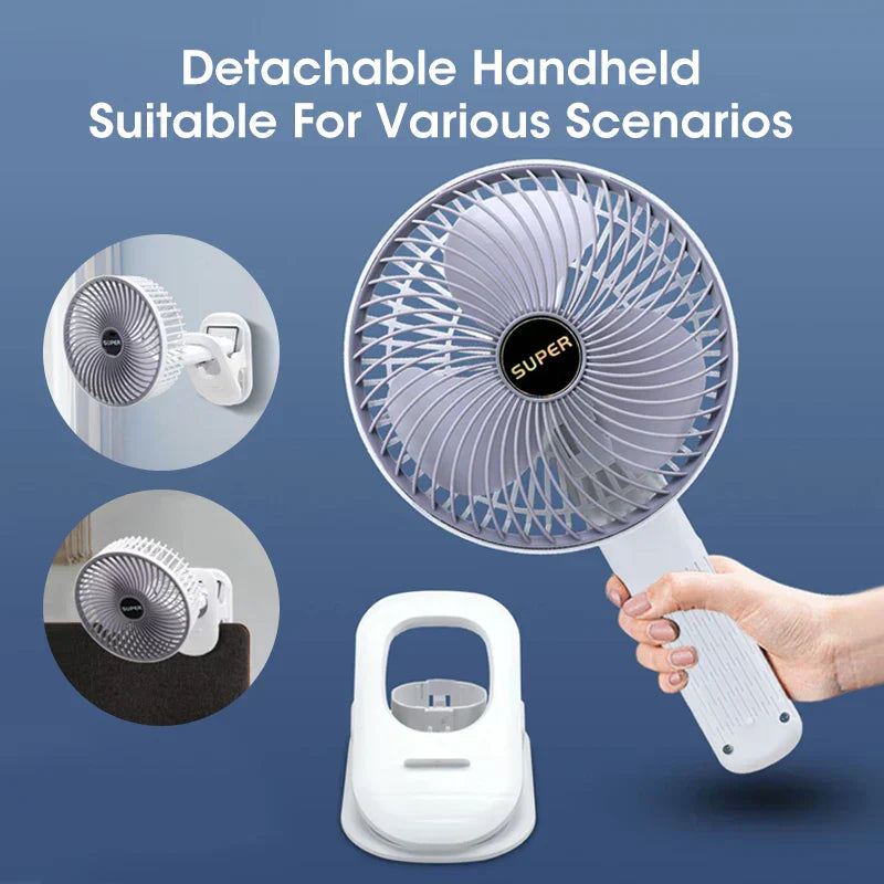 Compact 4-in-1 Powerful Floor Fan