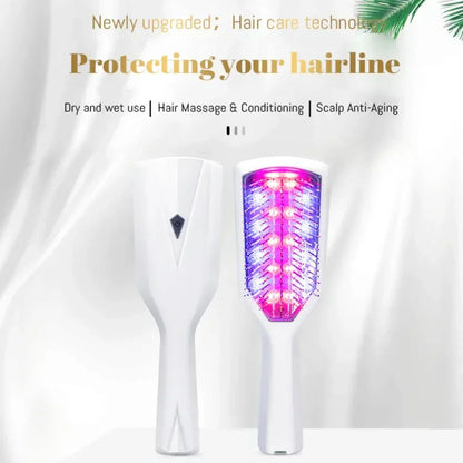 Healing LED Hair Growth Comb Massager - Befez