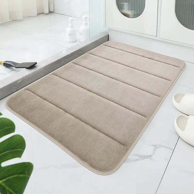 Soft Coral Anti-Slip Bathroom Mat