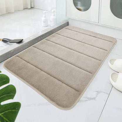 Soft Coral Anti-Slip Bathroom Mat