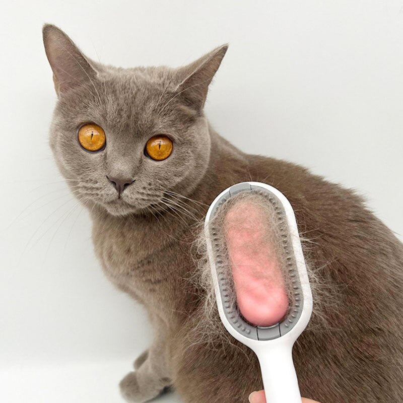 Easy Pet Detangling Gravity Brush