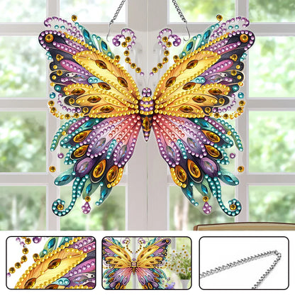 Colorful Butterfly Diamond Art Pendant Decoration