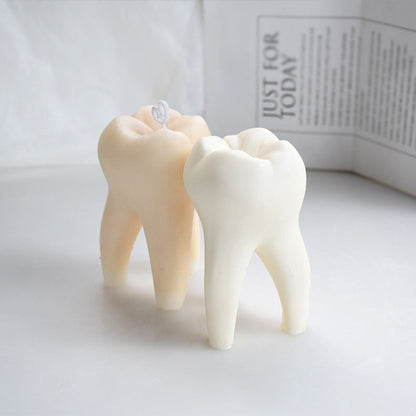 Creative Teeth Shaped Silicone Candle Mould