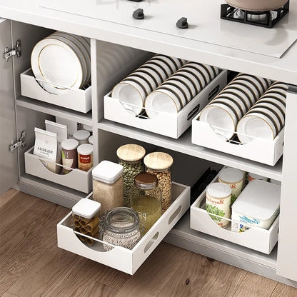 Space Saving Under Cabinet Dish Storage Rack