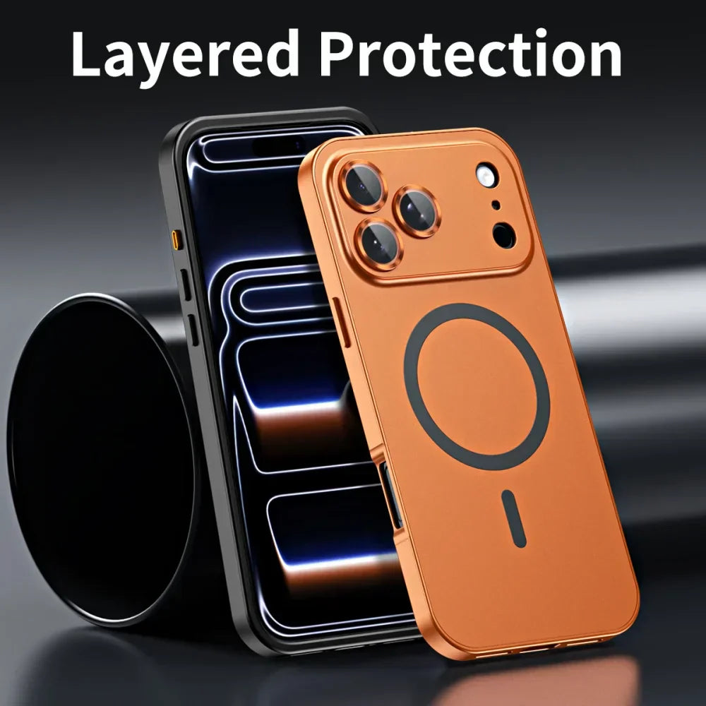 Strong Metal Phone Case with Slim Design Protection