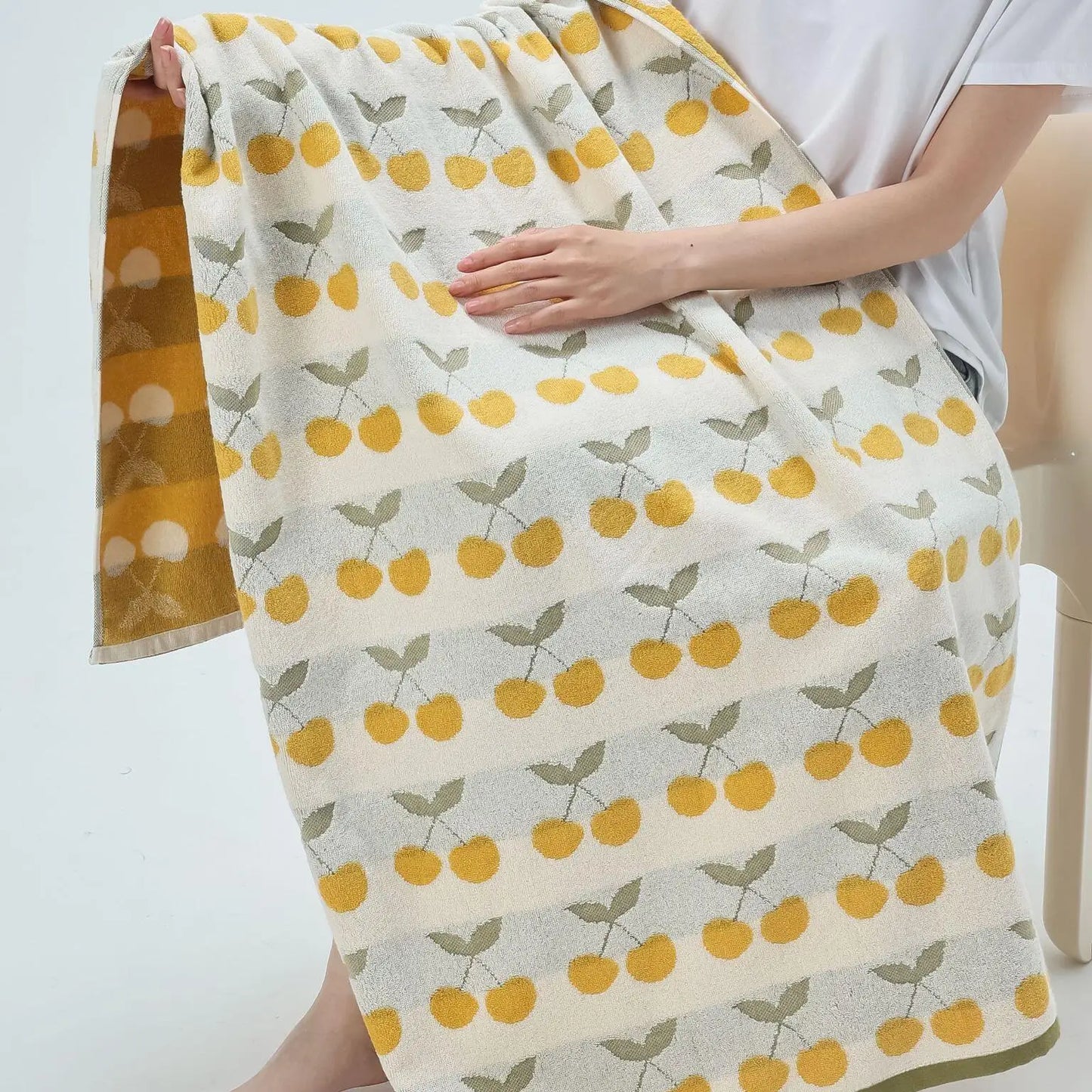 Soft Pink Bath Towel