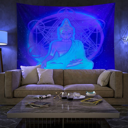 Vibrant Colorful Wall Hanging Tapestry