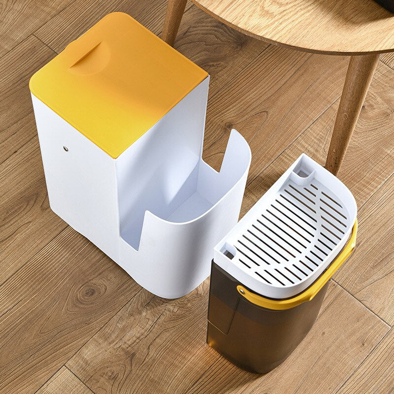 Dual Compartment Simple Recycling Bin