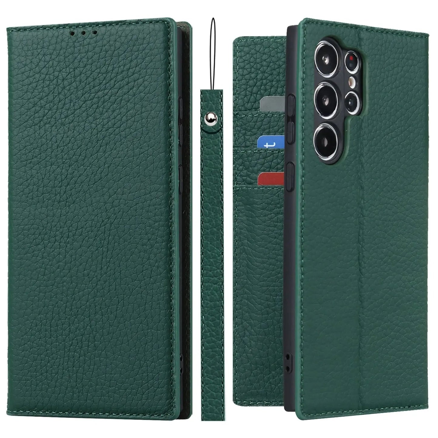 Premium Leather Phone Case for Samsung Galaxy S23 Ultra