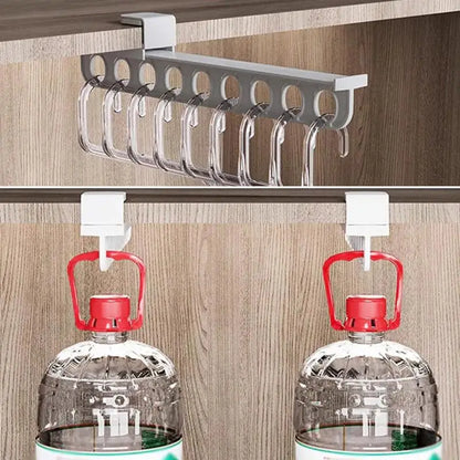 Space Saving Adjustable Closet Hanger Organizer Rail
