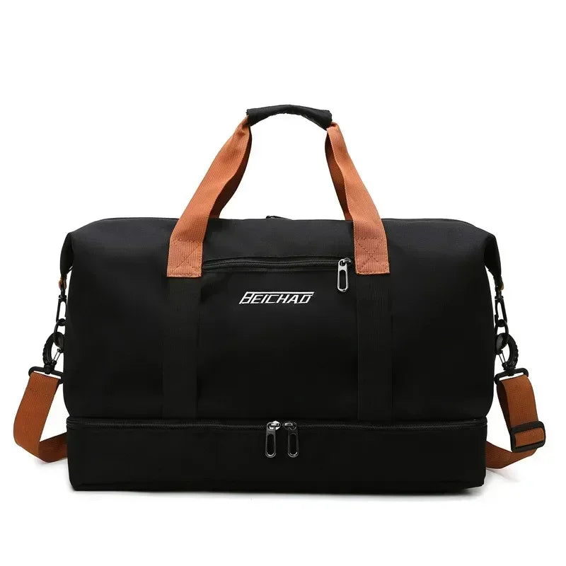 Waterproof Gym Tote Bag for Women with Wet Dry Pockets
