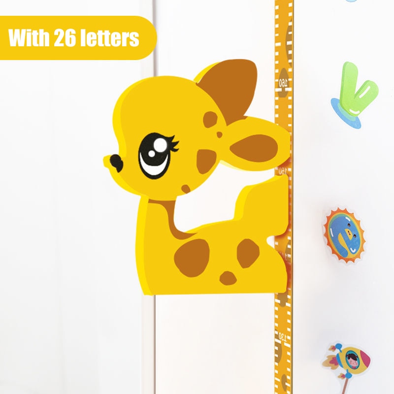 Fun Wall Height Chart Sticker for Kids - Befez
