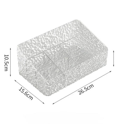 Spacious Makeup Storage Case Water Wave Pattern